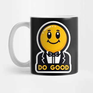 DO GOOD Emoji Mug